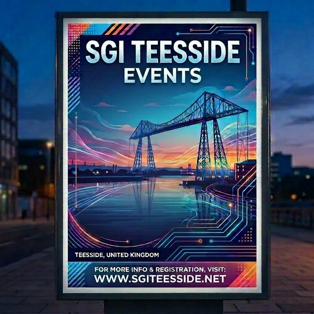 SGI Teesside July 2026 events listing with dates and descriptions